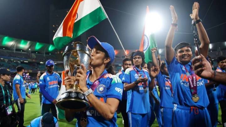 Cricket ‘Naa Lega Koi Panga… Rahega Sabse Upar Tiranga’ India Women’s Cricket Team Unveils Victory Song After Maiden ICC Women’s World Cup 2025 Glory (Watch Video)