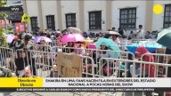 Largas filas bajo el sol: fans esperan por horas para ingresar al primer concierto de Shakira