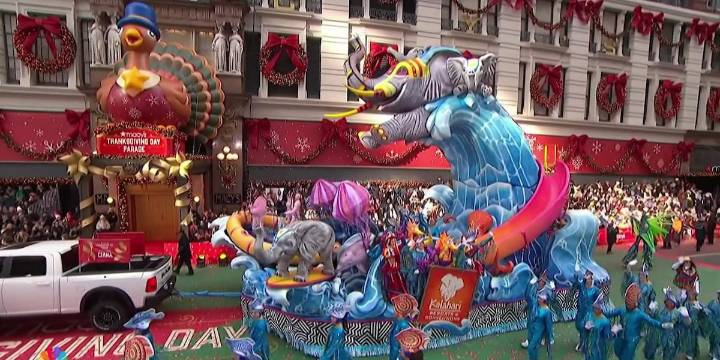 Kalahari float shines in 99th Macy’s Thanksgiving Parade