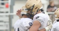 Photos: GCMS dominates Marquette in Class 1A football playoffs