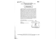 Cartel INTI El Tigre en atención a José Vicente Medina Green y el lote de terreno «Fundo Alfa y Omega»