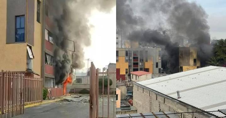 ¡Impactante! Fuerte explosión en vivienda de Tlalnepantla deja tres heridos