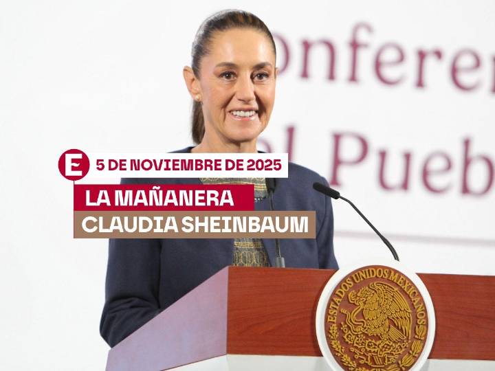 La Mañanera de Sheinbaum: Resumen de la conferencia hoy 5 de noviembre de 2025