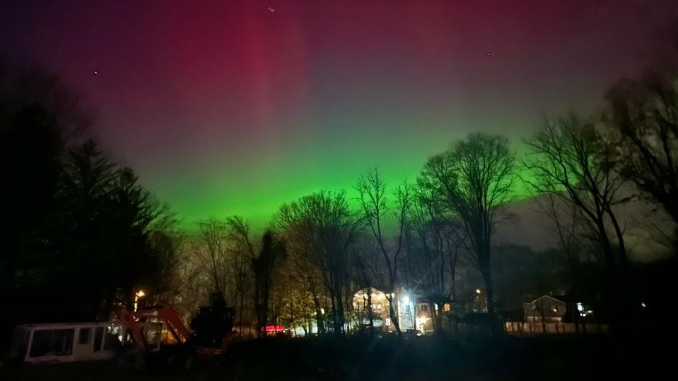 Northern lights spotted in North Jersey skies Nov. 11. See photos