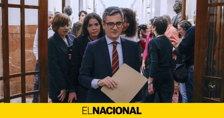 Bolaños, sobre el abogado general del TJUE y el retorno de Puigdemont: "Muy importante a todos los efectos"