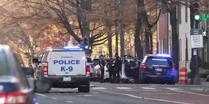 Suspect in custody after 2 National Guard members shot near the White House, police say