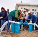 Mejoran sistema de agua potable e instalan paneles solares en ejido Las Norias, en Ramos Arizpe