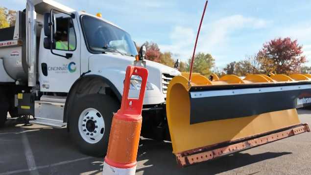 Cincinnati prepares for snow removal season with new technology, training
