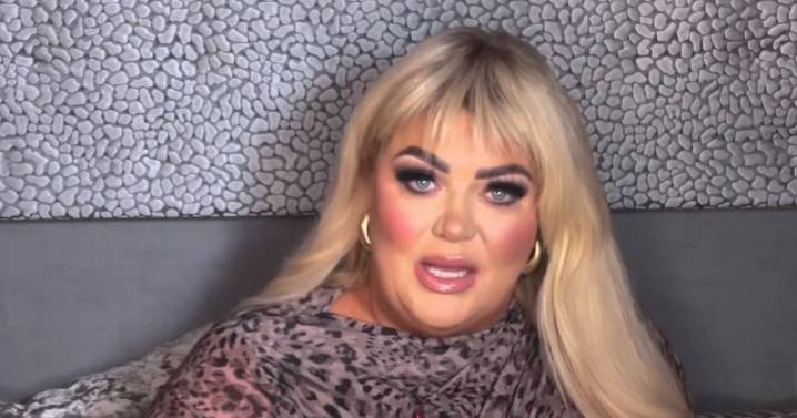 Gemma Collins had to 'stop fat jabs after falling to the floor with gallbladder attack'