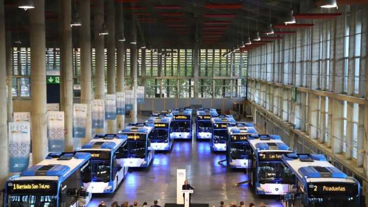 El PSOE recurre la licitación de 25 autobuses urbanos que completarían la renovación del 100% de la flota en Jerez y el PP habla de "sanchismo local"