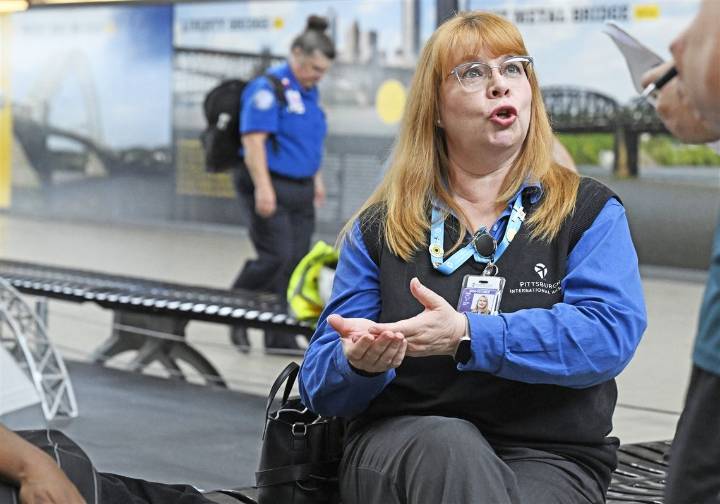 Pittsburgh's new airport terminal relies on under