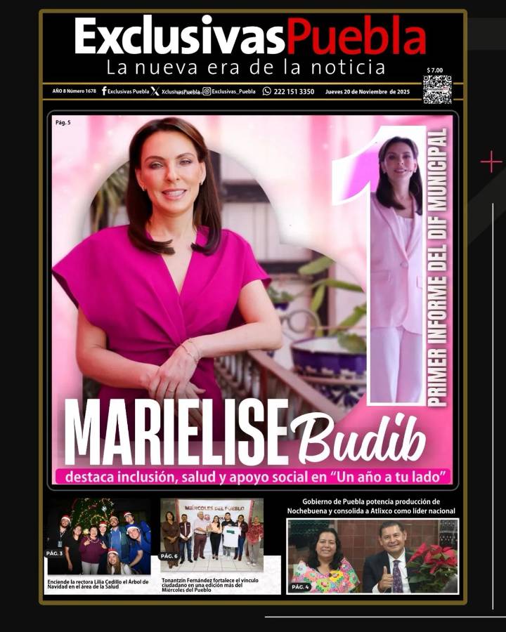 Portada Puebla 20 Noviembre