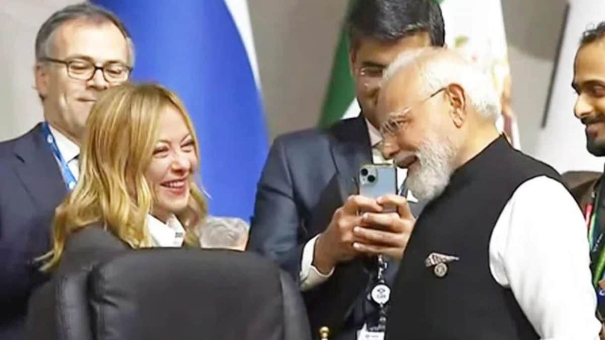 PM Modi, Italy’s PM Meloni Share Light Moment At G20 Johannesburg