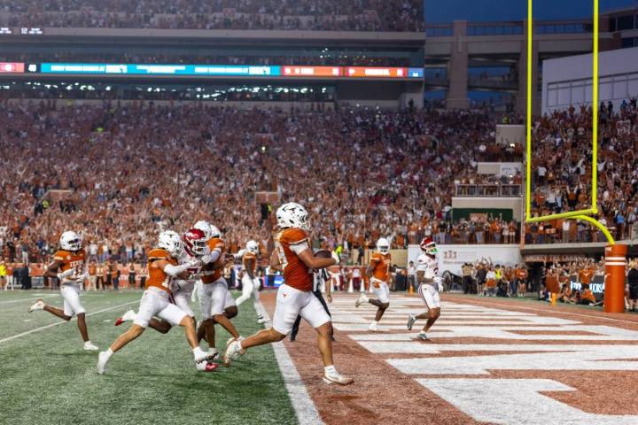Stats: How are the Texas Longhorns performing in the 2025 season?