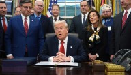 President Trump signs government funding bill, ending shutdown after a record 43