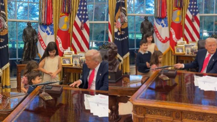 Little Boy's 'What's Your Name?' Moment With Donald Trump Melts Hearts Online
