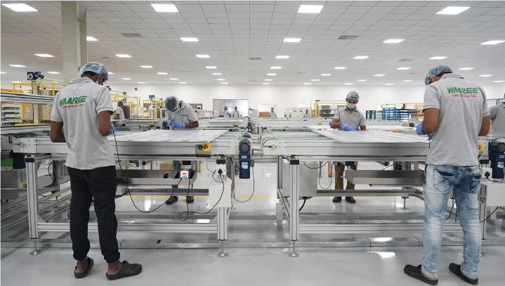 Waaree Energies shares fall up to 6% as income tax officials visit company's offices, facilities