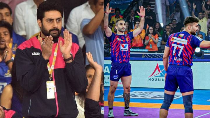 Abhishek Bachchan Cheers Dabang Delhi’s PKL Victory Against Puneri Paltan, Calls It 'Well Deserved'