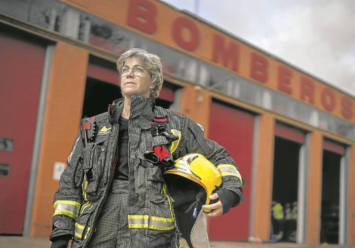 «Un bombero me dijo 'No vengas guapa que te vas a quemar'. Y fui»
