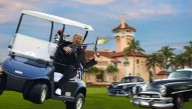 'You'll Never Take Me Alive, Coppers!' Shouts Trump Speeding Away From Police In Golf Cart