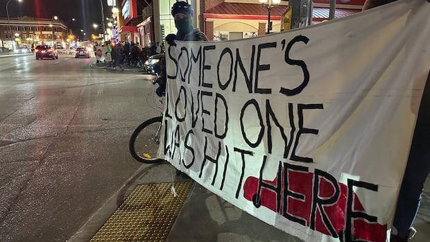 Osborne Village residents call for safer streets for pedestrians after writer's death