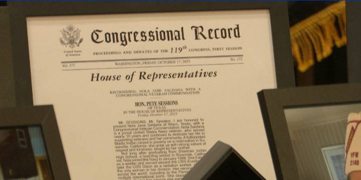 Four Central Texas veterans receive Congressional Veteran Commendation