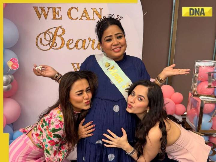 Inside pics: Bharti Singh's baby shower by Laughter Chefs, Jannat, Krushna, Aly