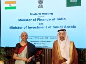 Sitharaman meets Saudi Arabia’s Minister of Investment