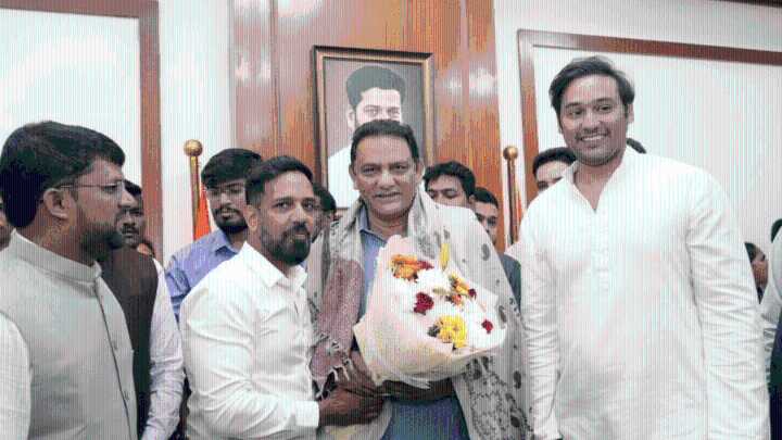 Mohammad Azharuddin takes charge as Telangana state minister, to focus on minority welfare