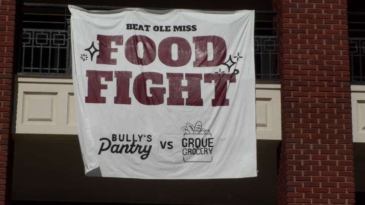 MSU & Ole Miss Student Associations collaborate with food drive
