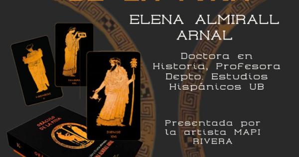 Presentación del libro 'Oráculo de la Pitia' en Maó