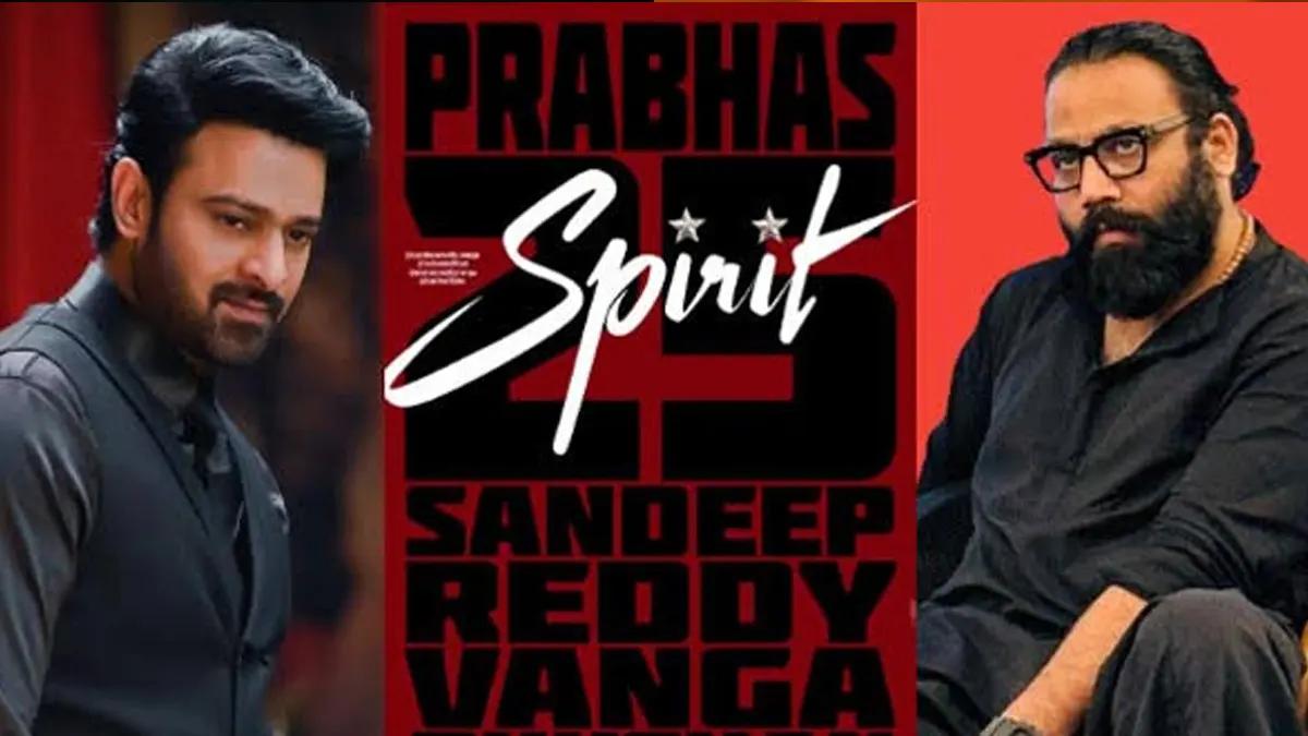 Spirit: Sandeep Reddy Vanga drops a big update on Prabhas starrer