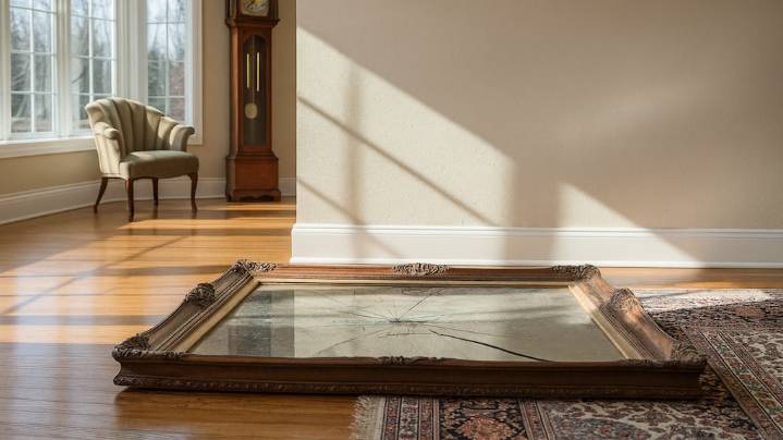 Qué significa que se caiga un cuadro de la pared, según creencias populares