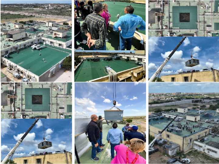 Avanzan trabajos del Hospital Dr Rafael Calles Sierra en Falcón