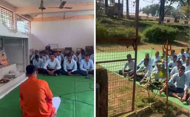 Madhya Pradesh police training wing’s Bhagavad Gita directive sparks political controversy