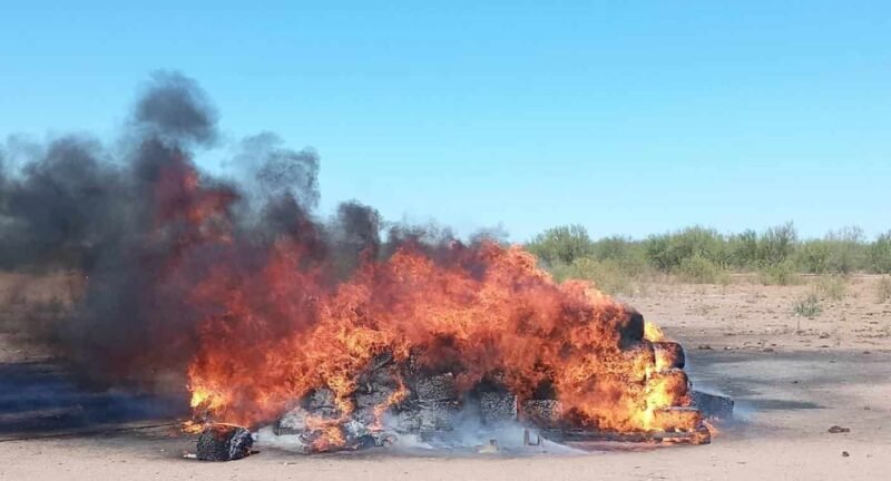 FGR convierte 880 kilos de veneno narco en cenizas en Chihuahua!