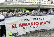 Solo 16 vascos han recibido la certificación para acceder a los fondos de víctimas del amianto