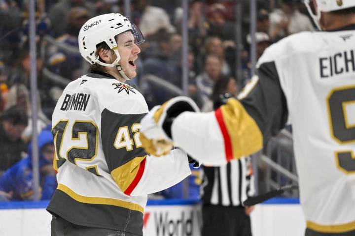 Deadspin | Knights eager to ignite offense vs. defensive-minded Wild