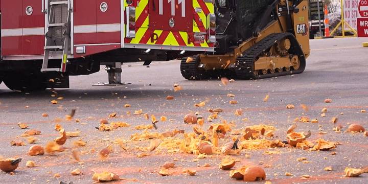 Springfield Environmental Services hosts Pumpkin Smash event to help turn waste into compost