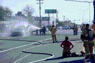 Investigan explosión de camión con tanques de gas en Mexicali