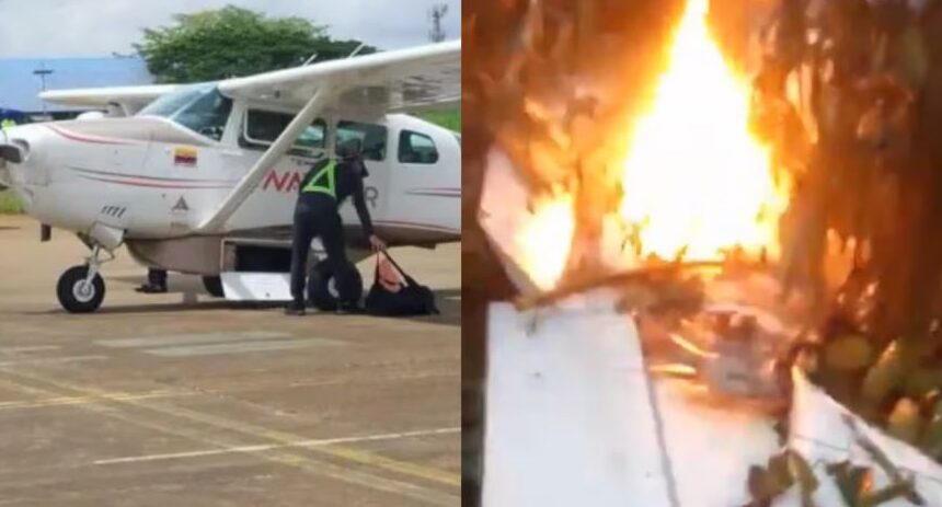 Tragedia aérea en Colombia: mueren tres funcionarios y un piloto en Vaupés