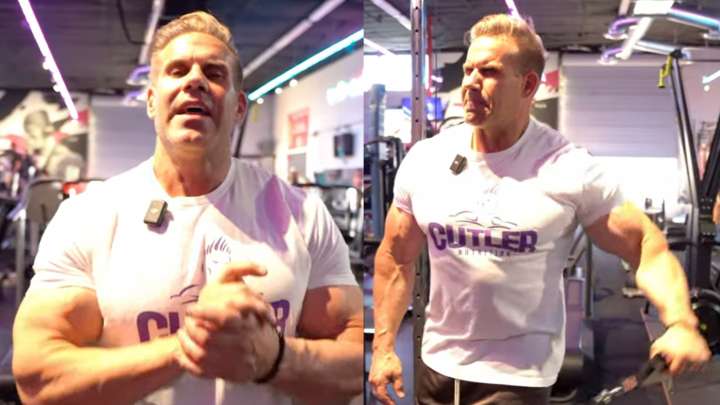 Jay Cutler Shows How to Build Boulder Shoulders With the Behind