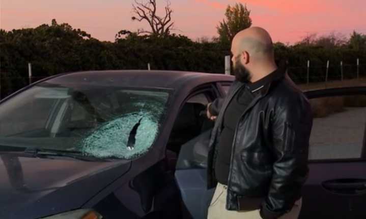 Frozen water balloon thrown through windshield injures Northern California driver