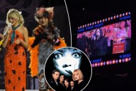 Sabrina Carpenter playfully 'arrests' this former 'Scream' star at MSG Halloween concert