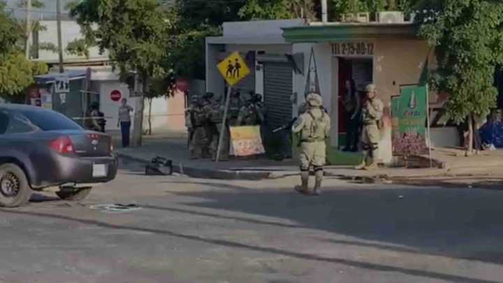 Balacera a Costado de Primaria Deja Dos Lesionados en Culiacán, Sinaloa