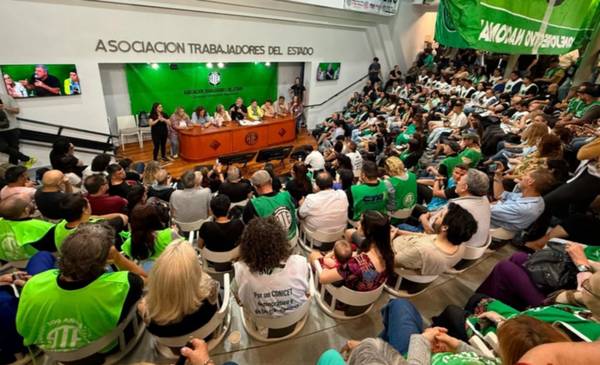 ATE convocó a un paro nacional el 19 de noviembre contra la reforma laboral
