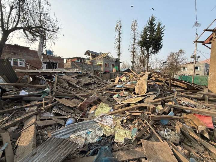 Delhi blast: House of Dr Umar Nabi demolished