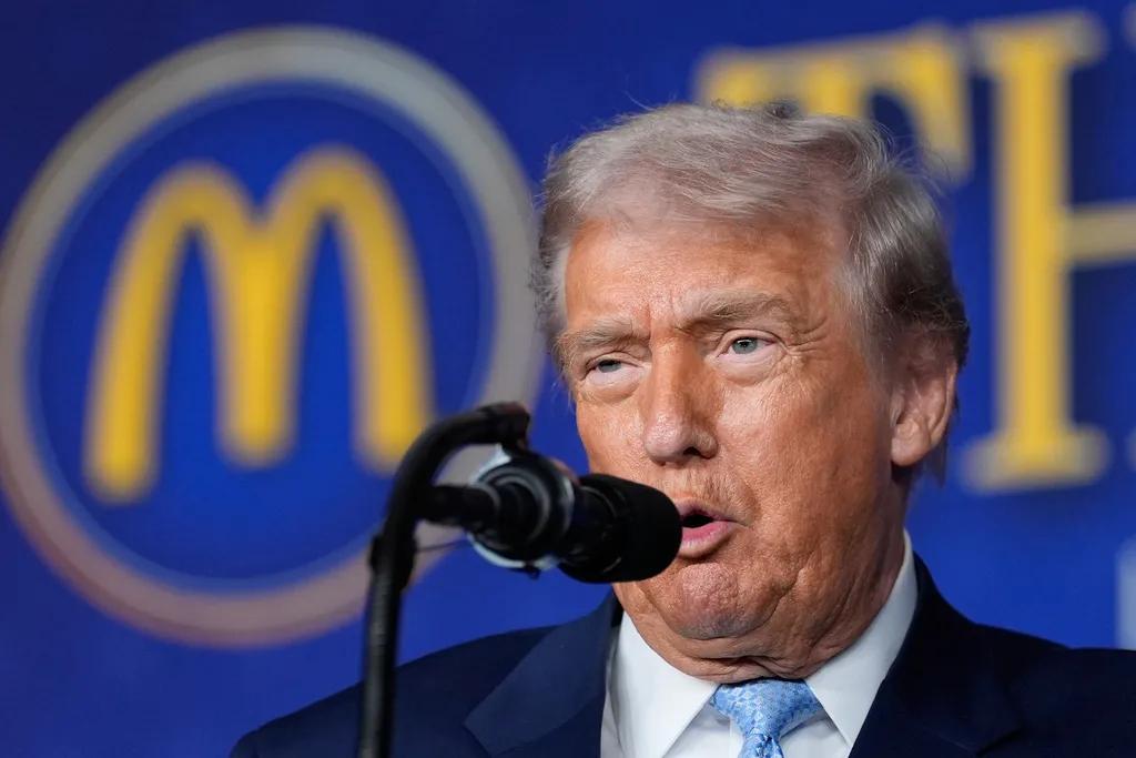 'Most loyal' customer Trump talks affordability at McDonald’s summit