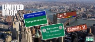 NYC is selling limited batches of its most popular authentic street signs