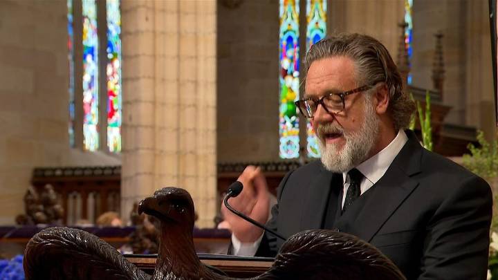 John Laws funeral: Hollywood royalty leads farewell to talkback radio king